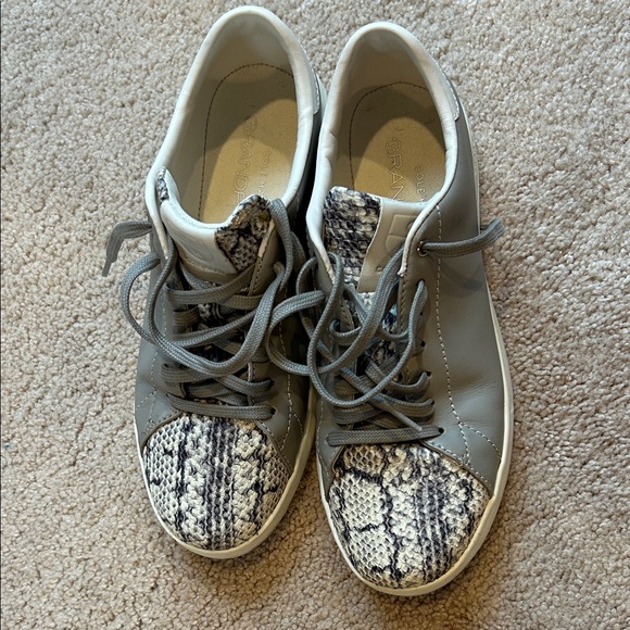 Cole Haan Gray and Cream Women's Sneakers - Picture 1 of 6